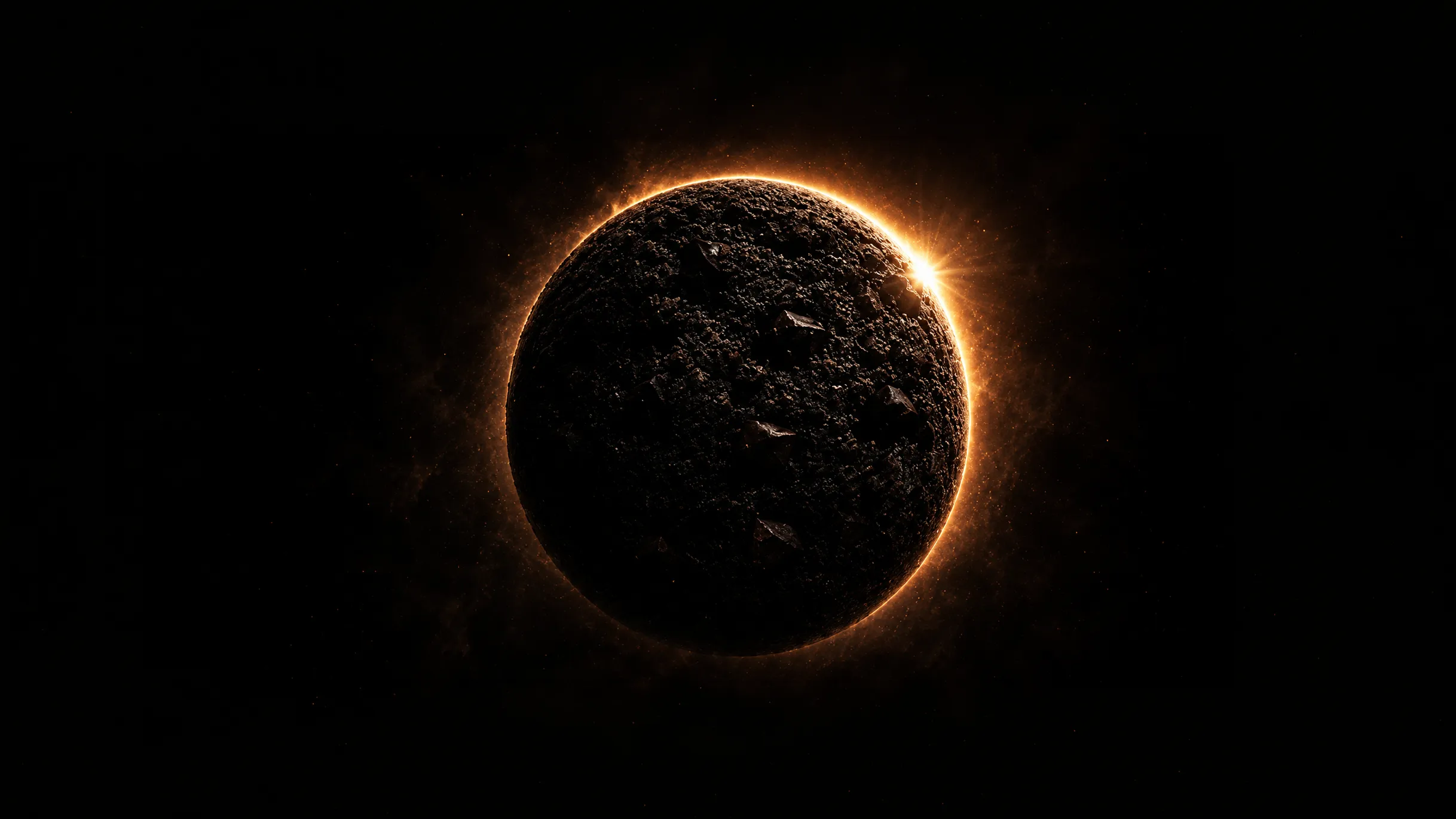 Eclipse solar oscuro
